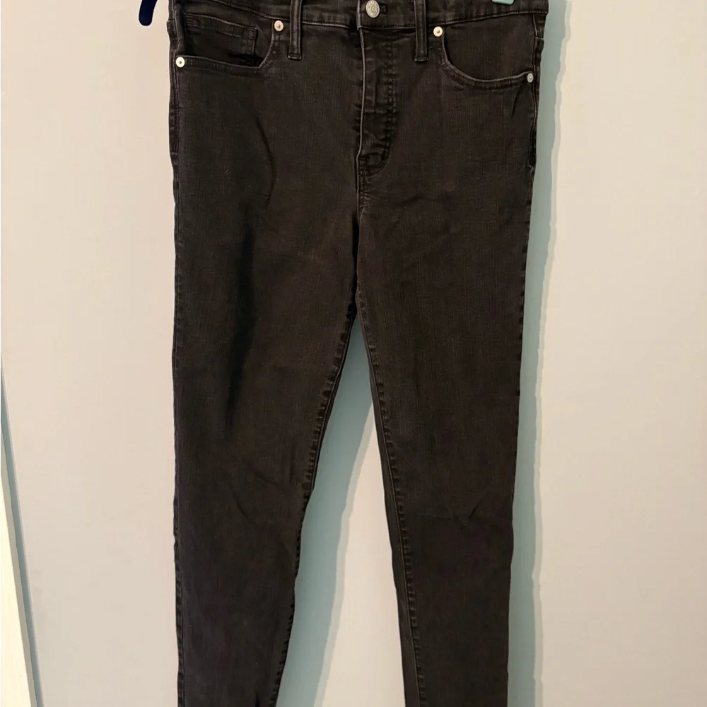 Madewell Women's Black Skinny Jeans